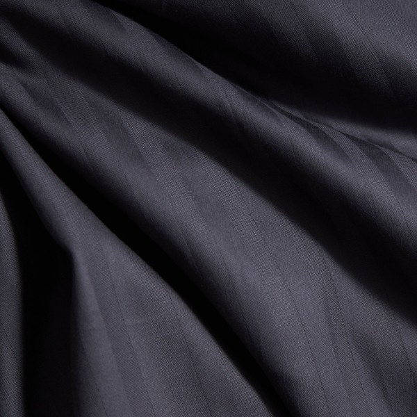 Фото - Комплект постельного белья Moon&Star 175х210 см +нав. 2 шт. 70х70 см Satin Stripe Dark Serenity (MS-890000818)